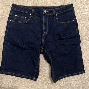 Dark Denim Shorts